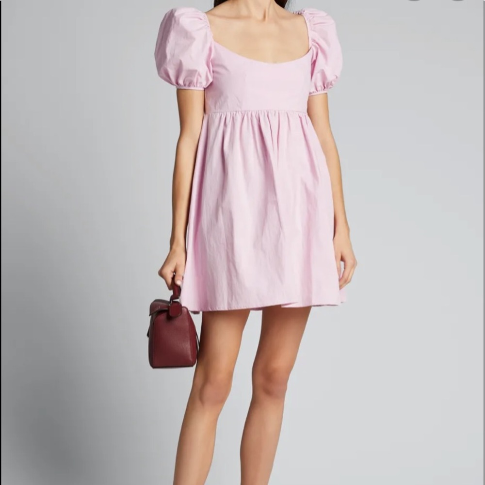 Ciao Lucia Pink Puff Sleeve Dress